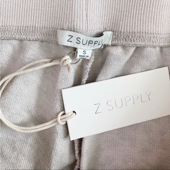 NWT Z Supply Tonal Leopard Drawstring Lounge Jogger Pants - Picture 4 of 6